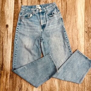 Urban Outfitters BDG High Rise Light Wash Baggy Jeans